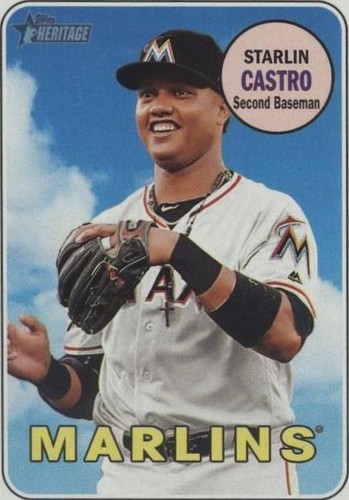 2018 Topps Heritage - Starlin Castro #87