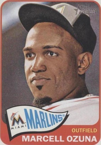 2014 Topps Heritage - Marcell Ozuna #112