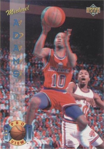 1993-94 Upper Deck Pro View 3D - Michael Adams #37