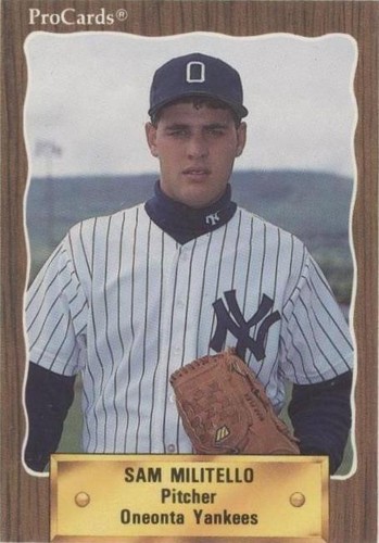 1990 ProCards Minor League - Sam Militello #3378