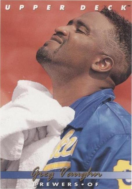 Upper Deck 1993 - Greg Vaughn #563