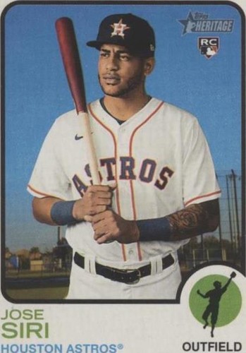 2022 Topps Heritage - Jose Siri #256