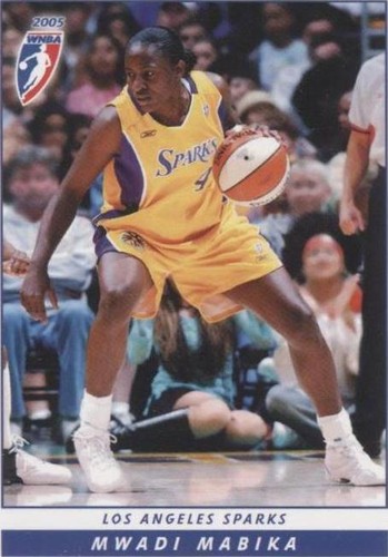 2005 Rittenhouse WNBA - Mwadi Mabika #57