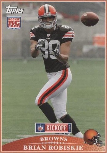 2009 Topps Kickoff Brian Robiskie #157