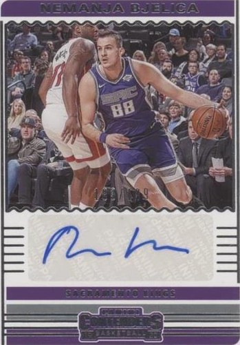 2019-20 Panini Contenders - Nemanja Bjelica #CA-NMJ