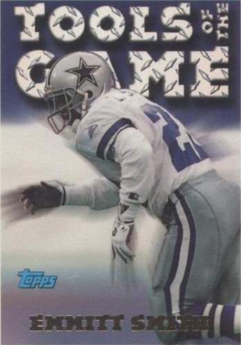 NFL COWBOYS EMMITT SMITH ルーキーカード Emmitt Smith Dallas Cowboys Autographed 1990 Topps Traded