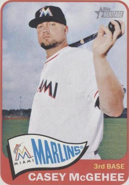 2014 Topps Heritage High Number - Casey McGehee #H539