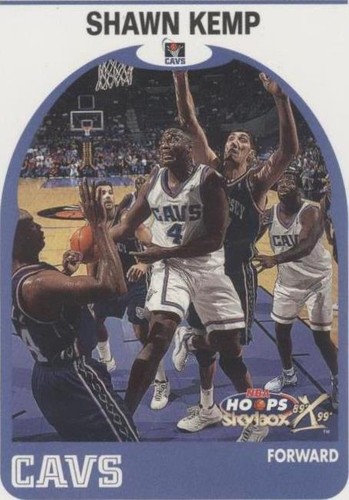 1999-00 Skybox NBA Hoops Decade - Shawn Kemp #16