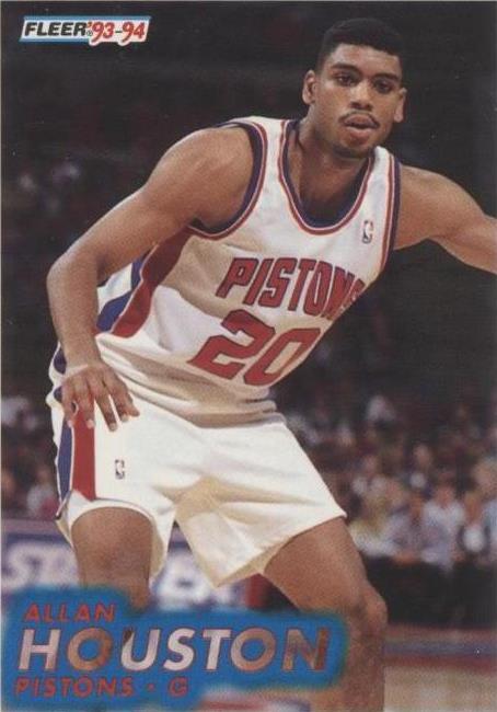 Fleer 1993-94 - Allan Houston #282