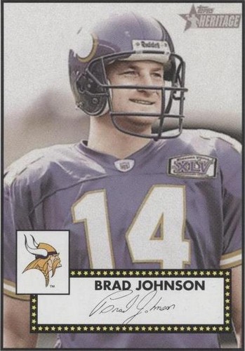 2006 Topps Heritage Brad Johnson #241