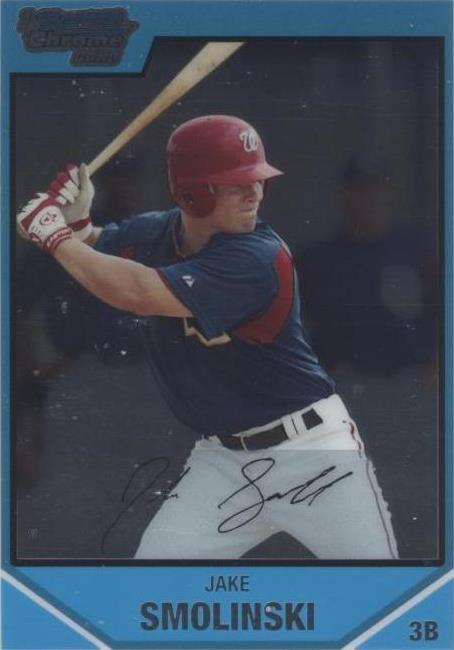 2007 Bowman Draft Picks & Prospects - Jake Smolinski #BDPP63