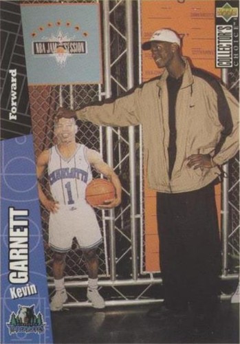 1996-97 Upper Deck Collector's Choice International Spanish - Kevin Garnett #89