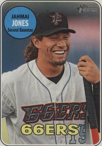 2018 Topps Heritage Minor League Edition - Jahmai Jones #213
