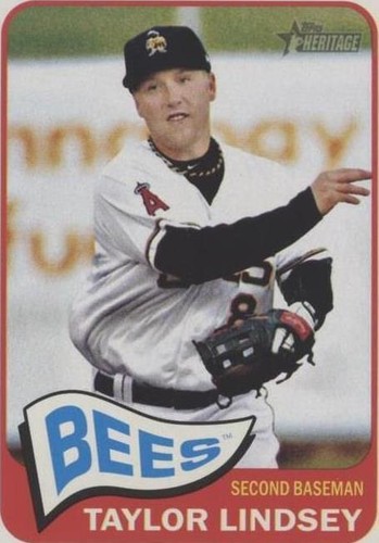 2014 Topps Heritage Minor League Edition - Taylor Lindsey #208