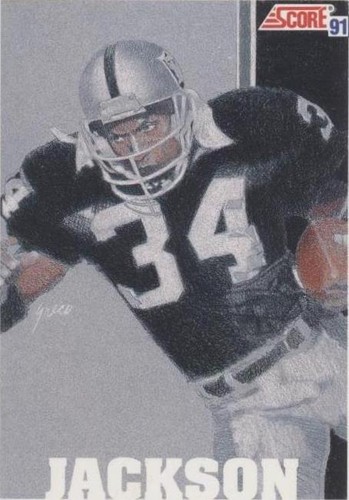 1991 Score Bo Jackson #641