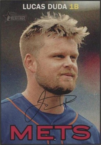 2016 Topps Heritage - Lucas Duda #249