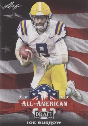 2020 Leaf Draft Joe Burrow #61
