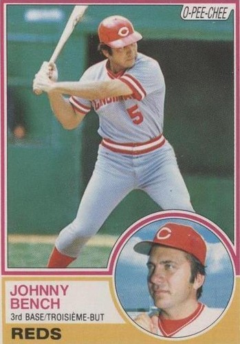 1983 O-Pee-Chee - Johnny Bench #60