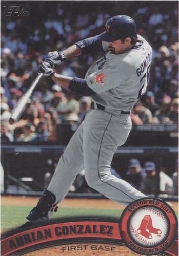 2011 Topps - Adrian Gonzalez #425