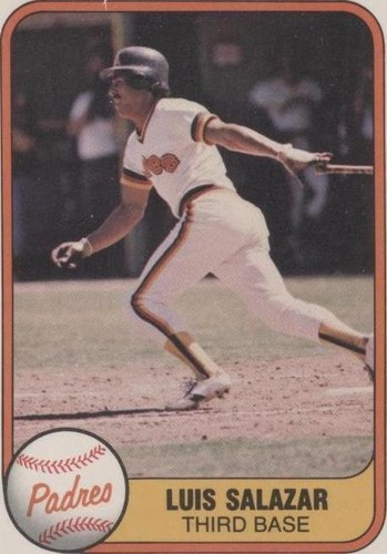 1981 Fleer - Luis Salazar #501