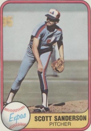 1981 Fleer - Scott Sanderson #166