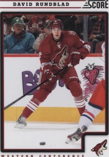 2012-13 Score - David Rundblad #363