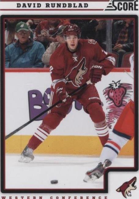 2012-13 Score - David Rundblad #363