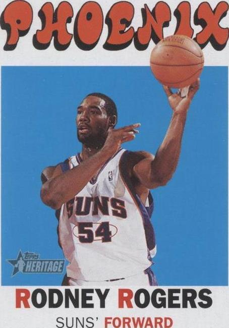2000-01 Topps Heritage - Rodney Rogers #157