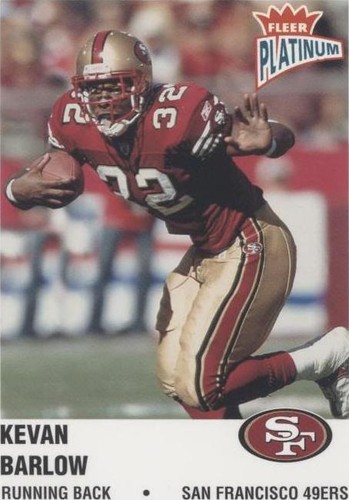 2003 Fleer Platinum Kevan Barlow #136