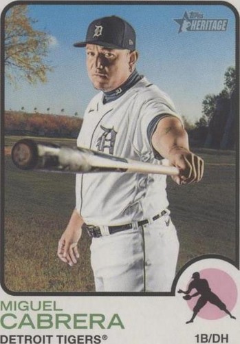 2022 Topps Heritage - Miguel Cabrera #340