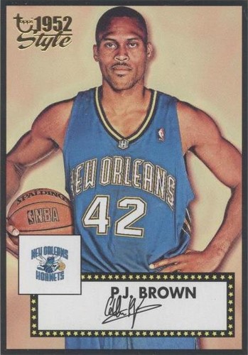 2005-06 Topps 1952 Style - P.J. Brown #123