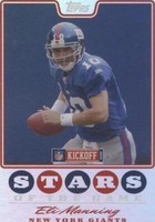 2008 Topps Kickoff Eli Manning #SG-EM