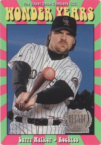 1999 Upper Deck - Larry Walker #WY28