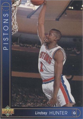 1993-94 Upper Deck - Lindsey Hunter #338