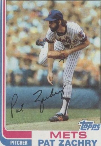 1982 Topps - Pat Zachry #399