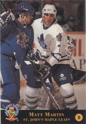 1994 Classic Pro Hockey Prospects - Matt Martin #150
