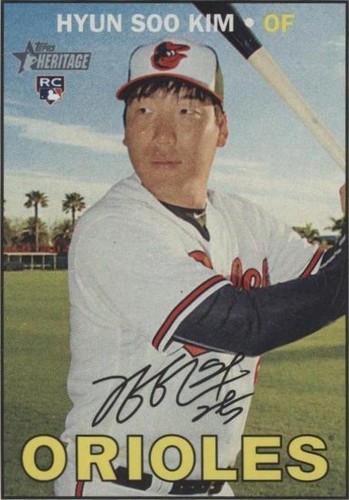 2016 Topps Heritage High Number - Hyun Soo Kim #721