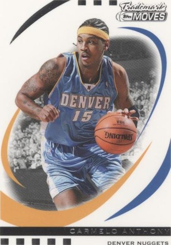 2006-07 Topps Trademark Moves - Carmelo Anthony #77