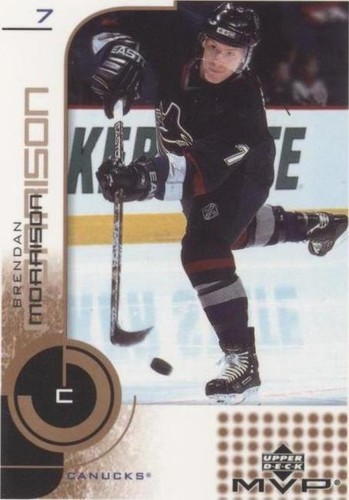 2002-03 Upper Deck MVP - Brendan Morrison #178