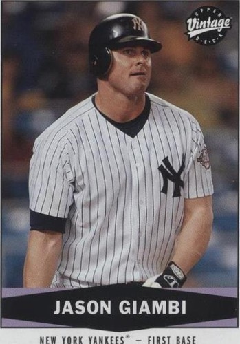 2004 Upper Deck Vintage - Jason Giambi #8