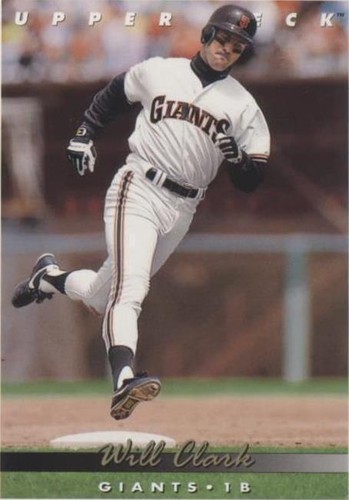 1993 Upper Deck - Will Clark #576