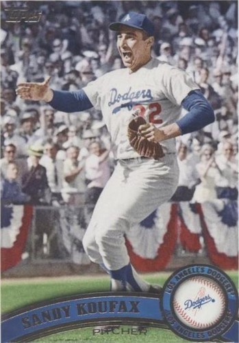 2011 Topps Update Series - Sandy Koufax #US140