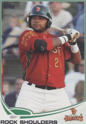 2013 Topps Pro Debut - Rock Shoulders #80