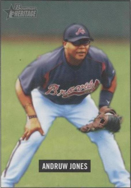2005 Bowman Heritage - Andruw Jones #309