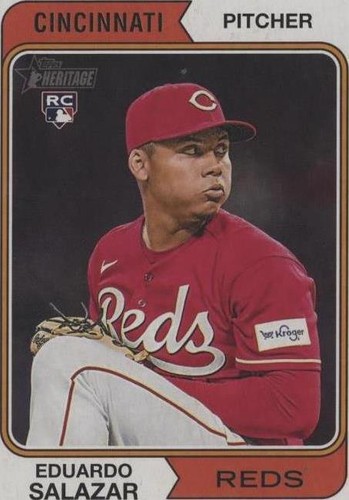 2023 Topps Heritage High Number - Eduardo Salazar #707