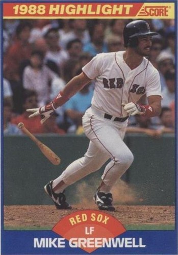 1989 Score - Mike Greenwell #659