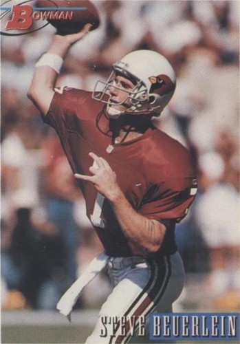 1993 Bowman Steve Beuerlein #297
