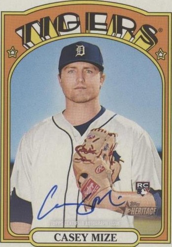 2021 Topps Heritage - Casey Mize #ROA-CM