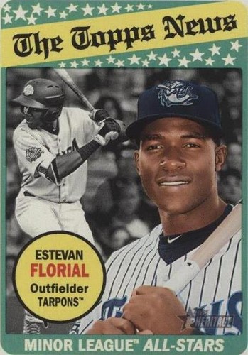 2018 Topps Heritage Minor League Edition - Estevan Florial #187