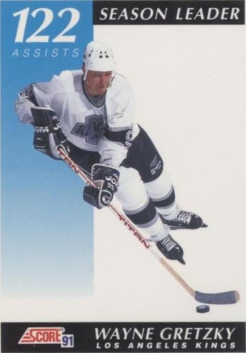 1991-92 Score American - Wayne Gretzky #405
